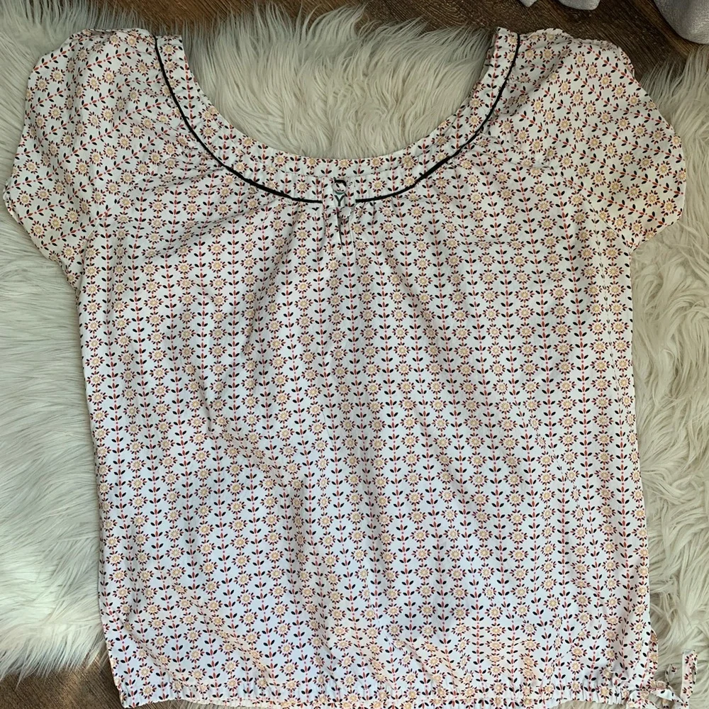 Floral Print Women's Top Vintage Roxy - Picture 5 of 12